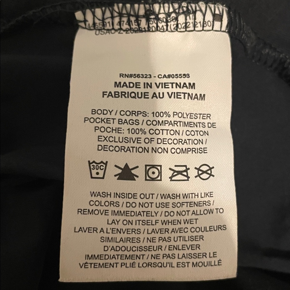 Youth Sz large Nike Dri-Fit black joggers with pockets - Picture 4 of 5